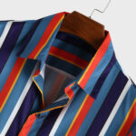 Men's Shirt Beach Rainbow Shirt - Image 5