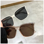 New Glasses Men And Women Black Frame Sunglasses - Image 6