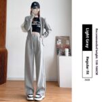 Exercise New High Waist Straight Pants - Image 8