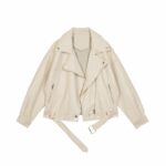 Locomotive Leather Coat Women