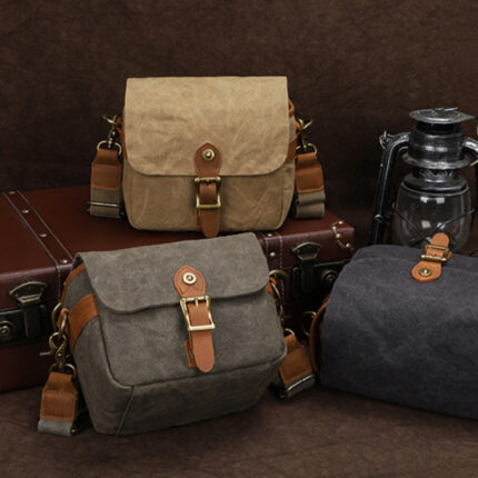 S C Cotton Canvas SLR Camera Bag Waterproof Liner Bag