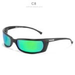 Square Sports Sunglasses Colorful Polarized Sunglasses Outdoor Glasses For Riding - Image 4