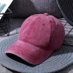 Washed Baseball Caps For Men And Women Outdoor Distressed Sun Hats Simple Caps - Image 6