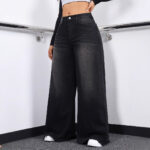 Loose Wide-leg Women's Retro Casual Versatile Jeans - Image 5