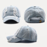 Men's Washed And Worn Cowboy Baseball Caps - Image 4