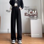 Exercise New High Waist Straight Pants - Image 6