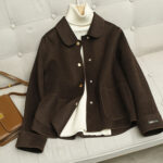 Double-sided Woolen Coat Women Short Short Woolen Coat Women - Image 4