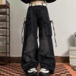 Spring And Autumn American Retro XINGX Jeans Women's Multi-pocket - Image 6