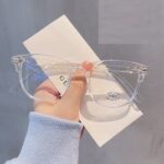 Retro Rivet Internet-famous Color Thin Anti-blue Light Glasses For Men And Women - Image 6