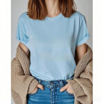 Blank T-shirt Minimalist Commuter Multi-color - Image 8